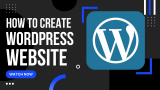 How to create a website with wordpress