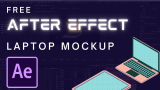 FREE After Effects Laptop Mockup Template | Creative and Unique Website Intro