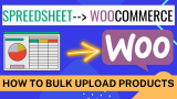 how to bulk upload products to woocommerce online store