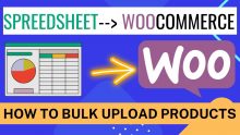 how to bulk upload products to woocommerce online store