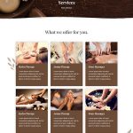 Massage Business Elementor Website Template Kit